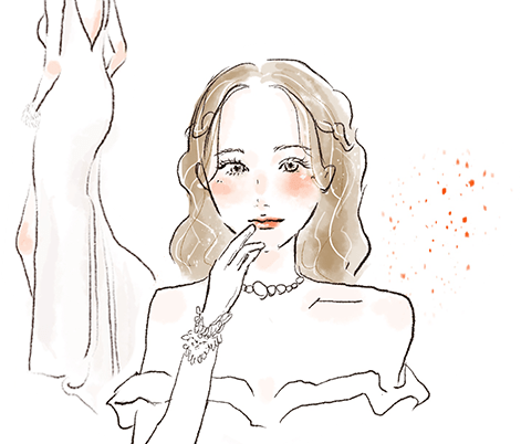 女性のイラスト